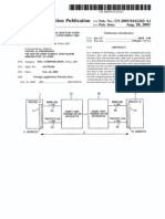 United States: (12) Patent Application Publication (10) Pub. No.: US 2003/0161262 A1