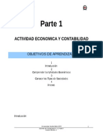 Actividad Economica Contabilidad I 