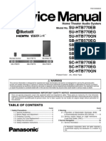 Panasonic - SC-HTB770GN PDF