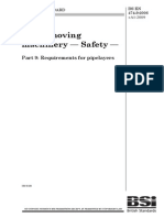 BS EN 474-9-2006+A1-2009 Earth-Moving Machinery - Safety - P PDF