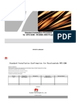 Standard Installation Procedure BTS 3900L - BTS 3900A (GSM - WCDMA)