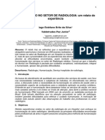 HUMANIZAÇÃO NO SETOR DE RADIOLOGIA - Trabalho Completo PDF