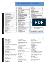 2006 International Television, Cinema & Radio Awards: Winners Credits