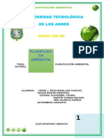 Planificacion Ambiental en Peru