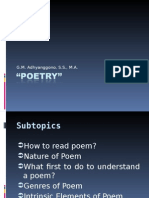 Introduction To Poetry