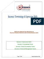 Business Terminology 