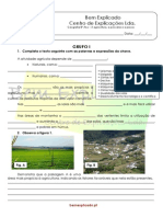 Teste Diagnóstico - Agricultura, Pecuária e Pesca