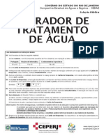 Operador de Tratamento de Agua PDF