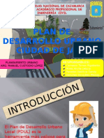 Plan de Desarrollo Urbano de Jaen