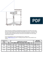 Rail Chart: Nominal Weight Per Yard Type of Rail Dimensions in Inches Section Designation HT BW HW W HD FD BD E