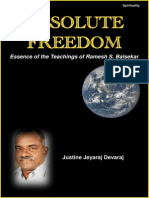 Absolute Freedom - The Essence of Teachings of Ramesh S. Balsekar