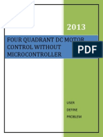 For Quadrant DC Motor Control