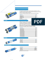 Membrane Specs