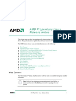 AMD Proprietary Linux Release Notes: Web Content