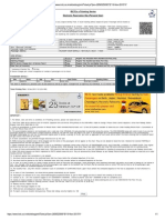 Irctcs E-Ticketing Service Electronic Reservation Slip (Personal User)