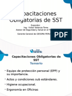 Capacitaciones de Seguridad Personal Administrativo