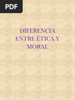 Infografía Comparativa de Los Conceptos de Ética y Moral PDF