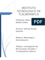 Microscopio de Taller