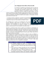 Plano de Metas e Integração Social, Etnica e Racial Da UnB