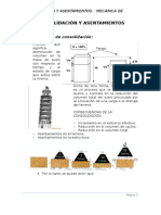 Consolidacion y Asentamientos