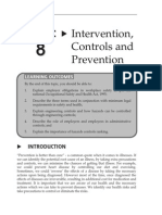 Topic 8 Intervention - Controls and Prevention PDF