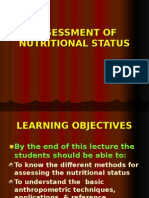 Assessment of Nutritional Status