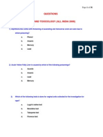 Questions: A. Phenol B. Arsenic C. Mercury D. Lead