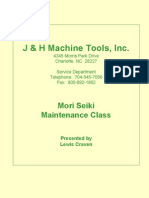 Moriseiki Maintenance Class