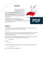 Normal and Tangential Components