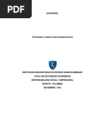 Responsabilidad Social y Empresarial-Primera Entrega