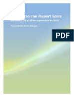 Charla Con Rupert Spira Septiembre 2012