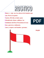 Acrostico de Mi Bandera