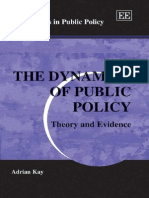 The Dynamics of Public Policy by Adrian Kay PDF