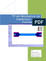 TP de Résistance de Matériaux TP de Flambement: Par Benlamin Safia Alaoui Chrifi Mehdi ABBOUD Abdeljalil