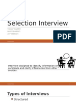 Types of Interviews - HRM