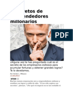 6 Secretos de Emprendedores Millonarios