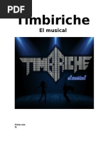 Timbiriche El Musical!!!!! Libreto