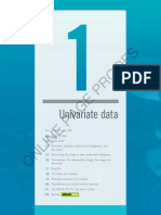 1 - Univariate Data PDF