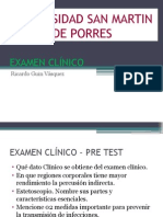 Semiología - Examen Clínico