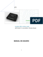 Arcadyan ADSL AR7516ALW Manual de Usuario