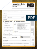 MD Insertion Order 2010