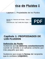 Capitulo 1 - Fluidos I