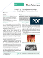 Bone Ring Autogenous Graft