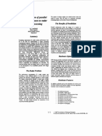 The Application of Parallel DSP Architectures To Radar Signal Processing