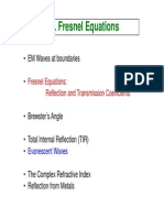 Fresnel Equations