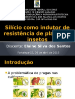 Silício Como Indutor de Resistência de Plantas A Insetos