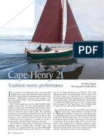 Dudley Dix-Dudley Dix Design Cape Henry 21 Sailboat Boat Yacht Plan Plans-WoodenBoat Magazine (2010)