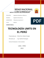 Tecnología UMTS en El Perú