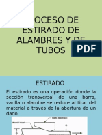 Proceso de Estirado de Alambres y de Tubos 1