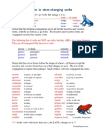 Stemchangingverbsworksheets